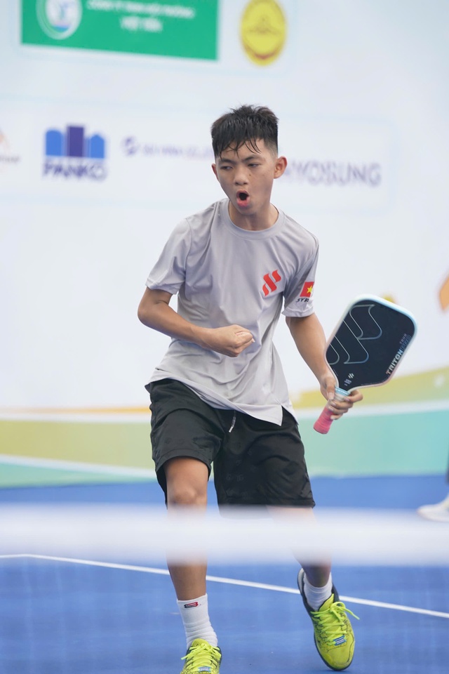 Nguyễn Anh Hoàng lập cú đúp tại giải trẻ pickleball châu Á 2024- Ảnh 2.